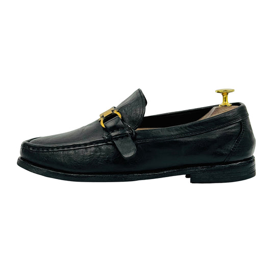 Salvatore Ferragamo Black Loafers (Size 41.5)