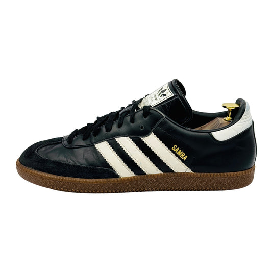 Adidas Samba Leather Black Sneakers (Size 42/42.5) - 019000