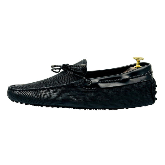 Tod's Laccetto Black Driving Loafer (Size 42)