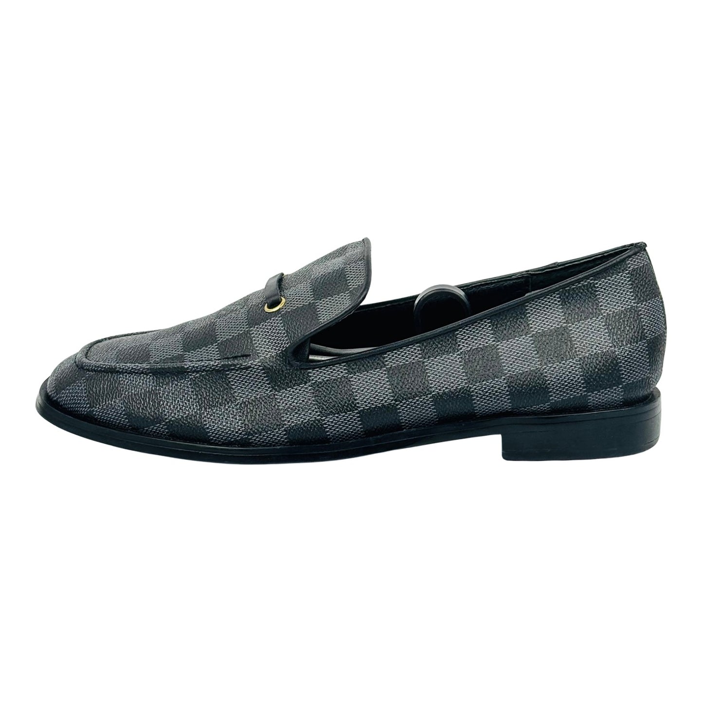 Louis Vuitton Major Damier Graphite Loafers (Size 42)