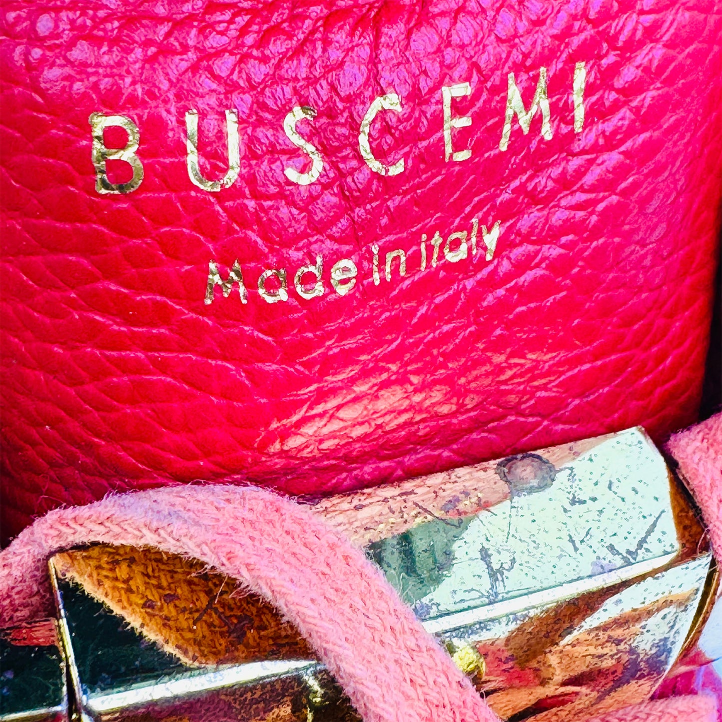 Buscemi Men's 100MM Red Sneakers (Size 46)