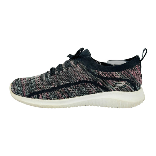 Skechers Ultra Flex Shoes (Size 38.5/39) - 12841 BKMT