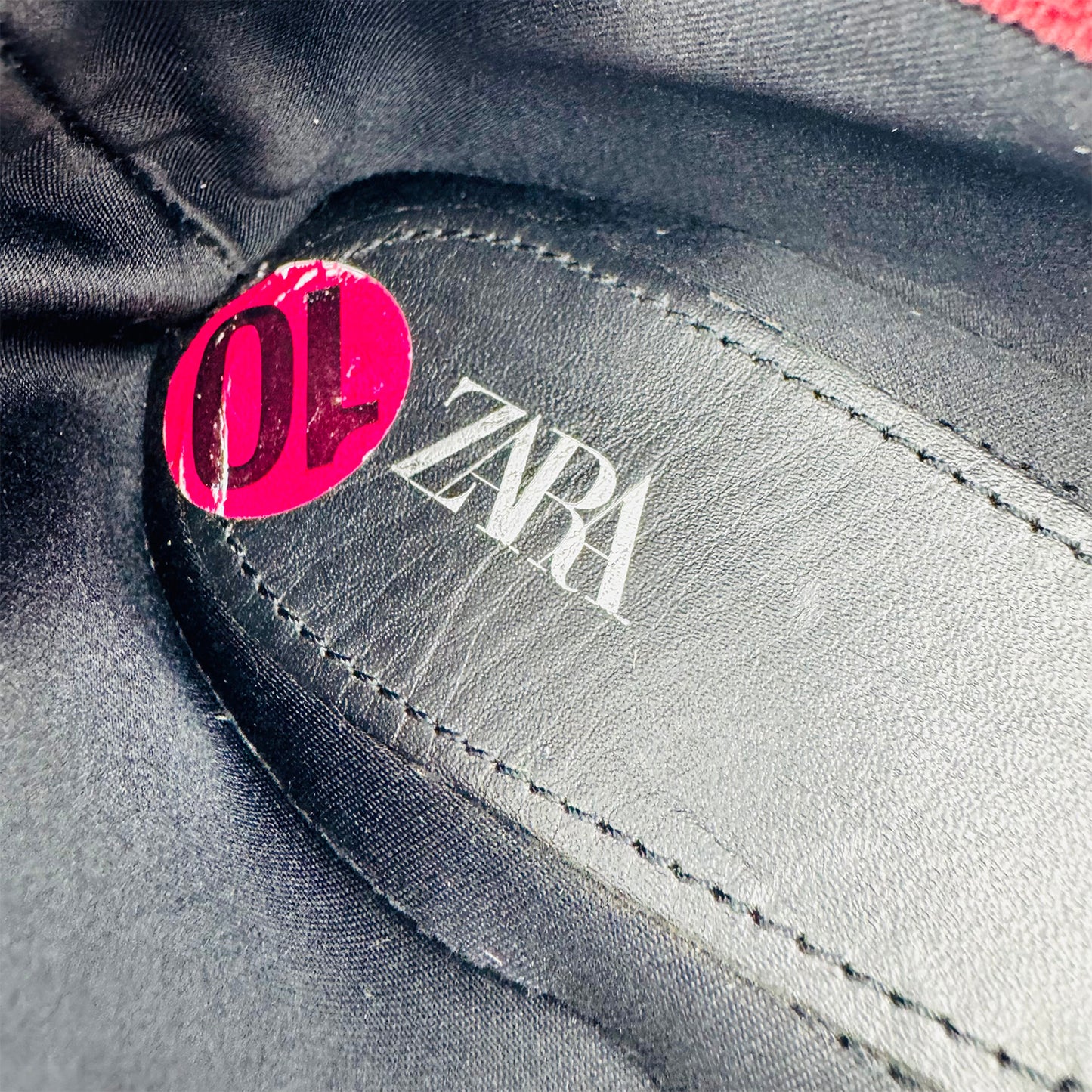 ZARA Velvet Mary Jane Burgundy Shoes (Size 41)