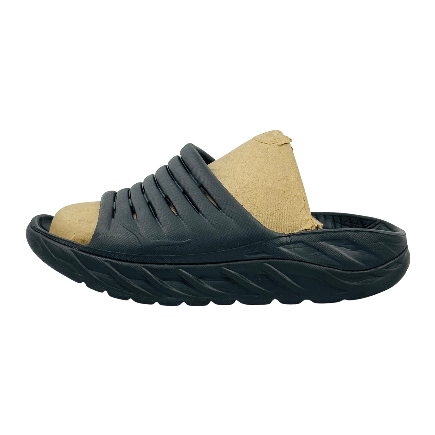Hoka Ora Recovery Black Slides (Size 40)
