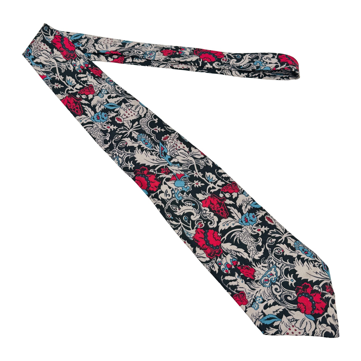 Enrico Guccini Multicolor 'Floral Pattern' Tie (Size Regular)