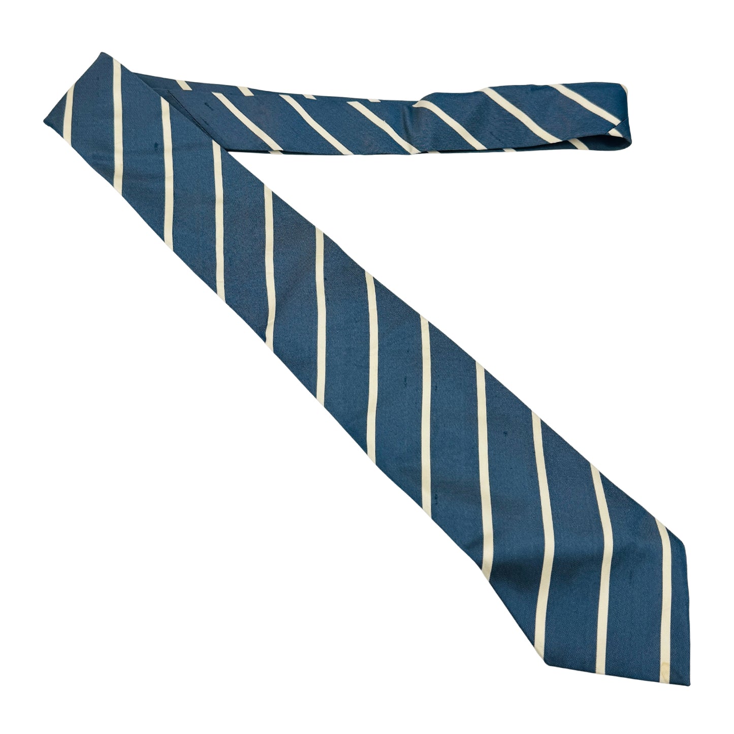 Hugo Boss Teal 'Diagonal Stripes' Tie (Size Regular)