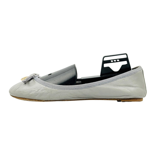 Tory Burch Laila Light Grey Ballet Flats (Size 35.5)