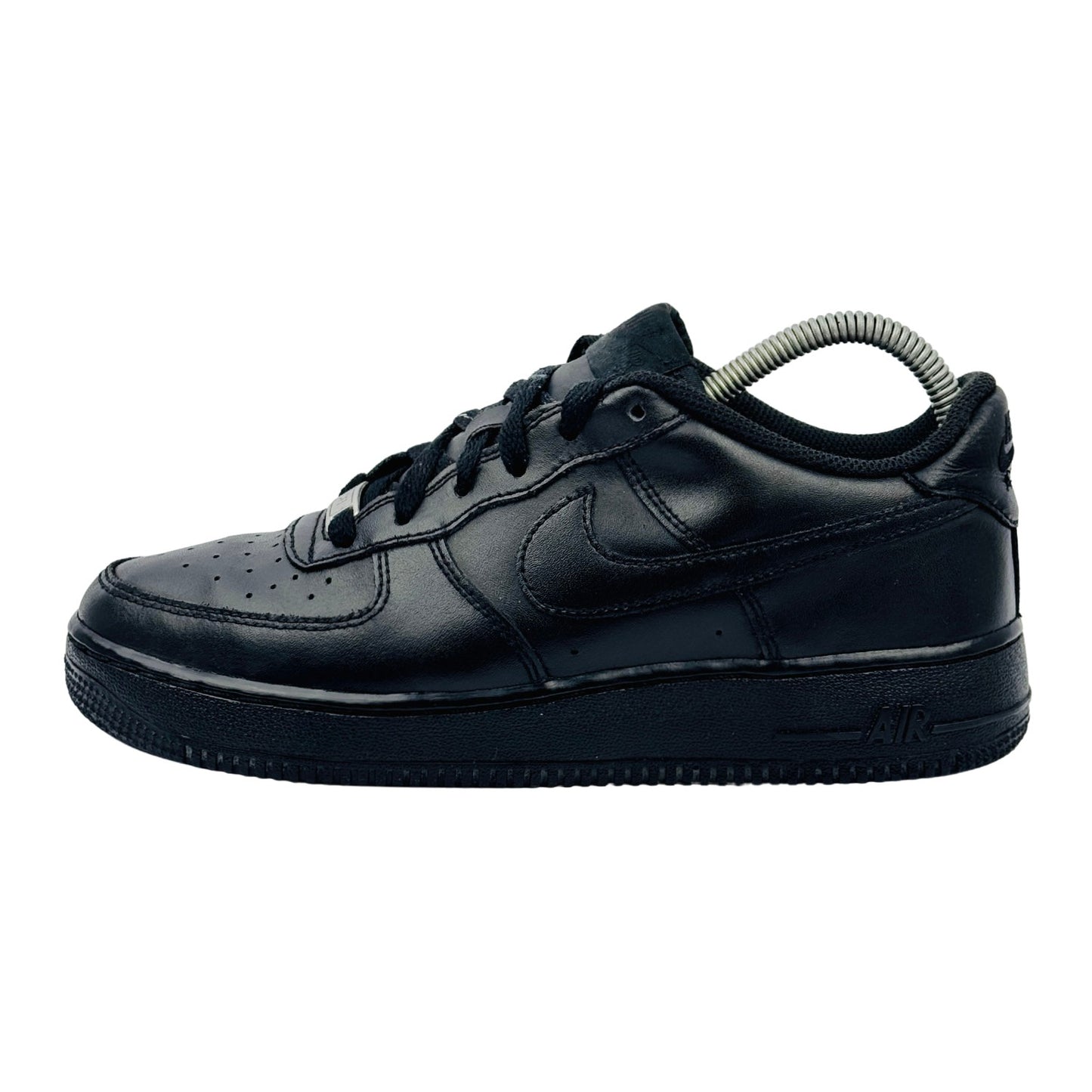 Nike Air Force 1 Low (GS) 'Triple Black' Sneakers (Size 38.5/39) - 314192-009