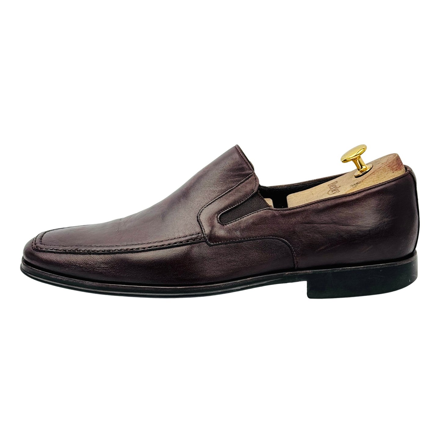 Bruno Magli Raging Dark Brown Loafers (Size 44.5/45)
