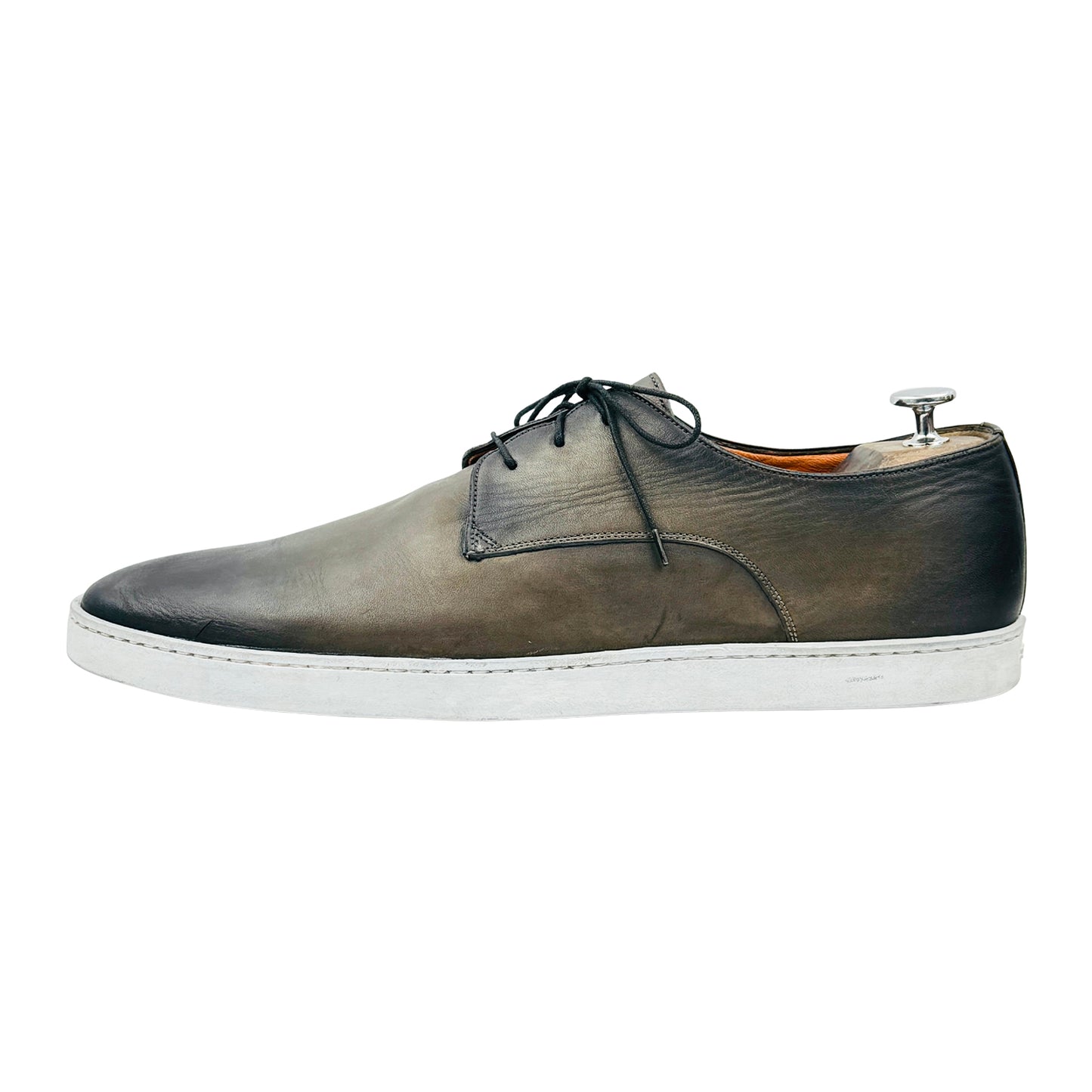 Santoni Men's Leather Derby Sneakers (Size 45.5)