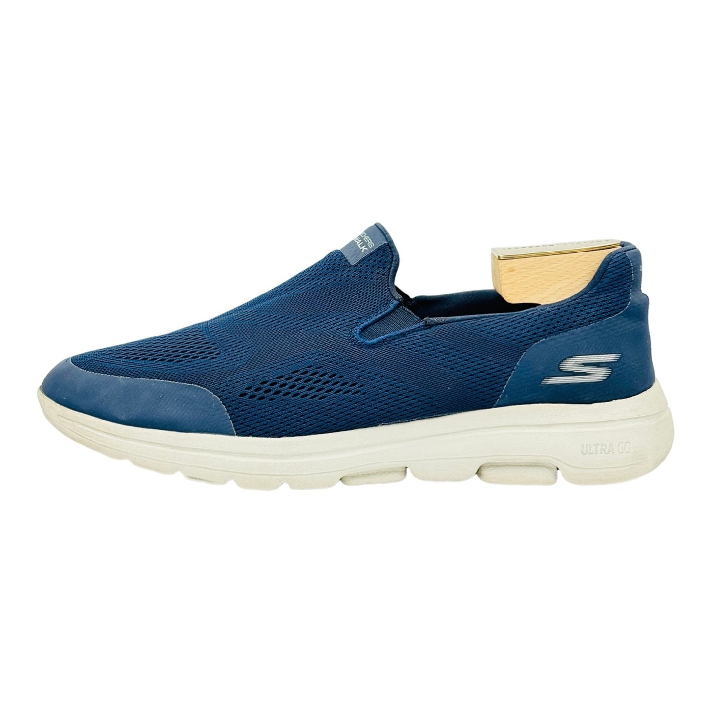 Skechers Men's Go Walk Navy Shoes (Size 45.5) - 216039CS NVY