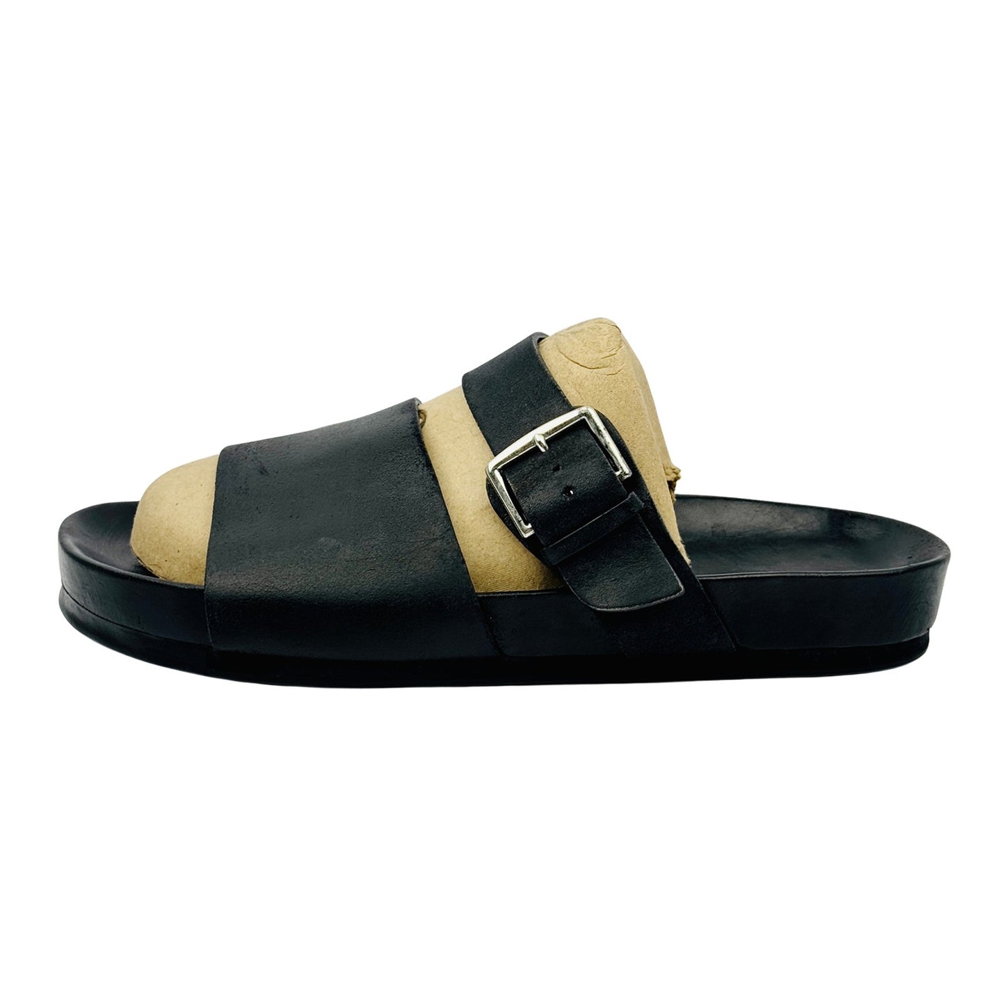 Hermes Men's Casual Leather Slides (Size 43/44)