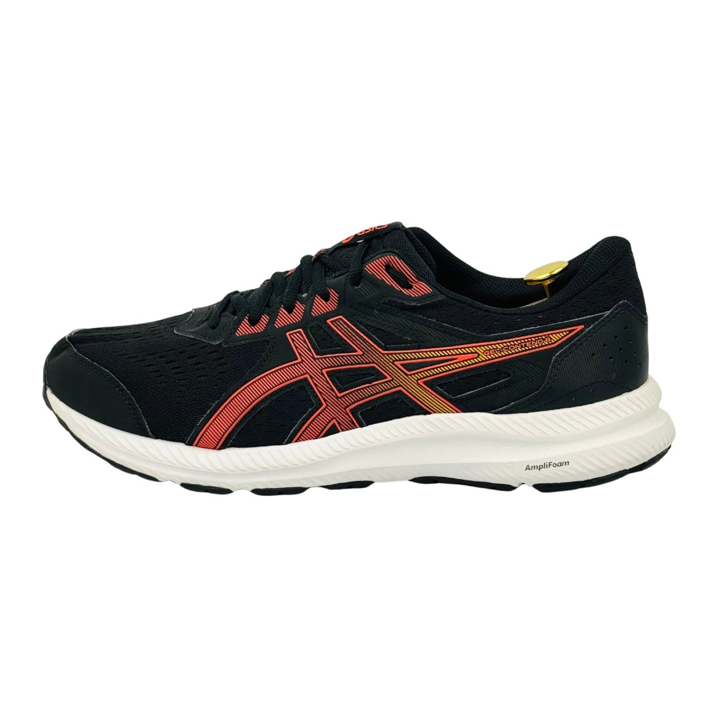 ASICS GEL-Contend 8 Black Shoes (Size 44.5) - 1011B492