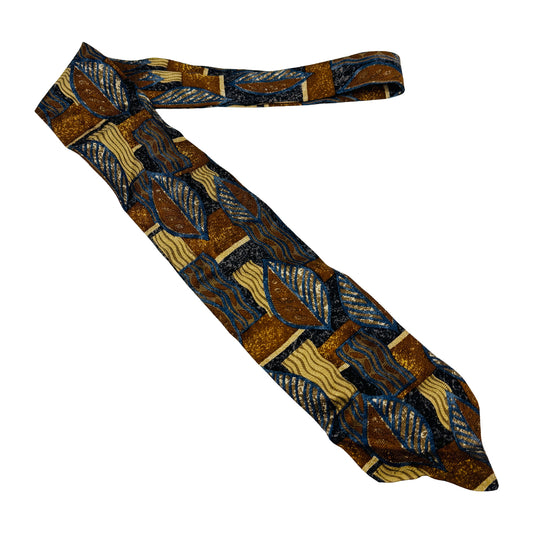 Daniel Hechter Multicolor 'Abstract Pattern' Tie (Size Regular)