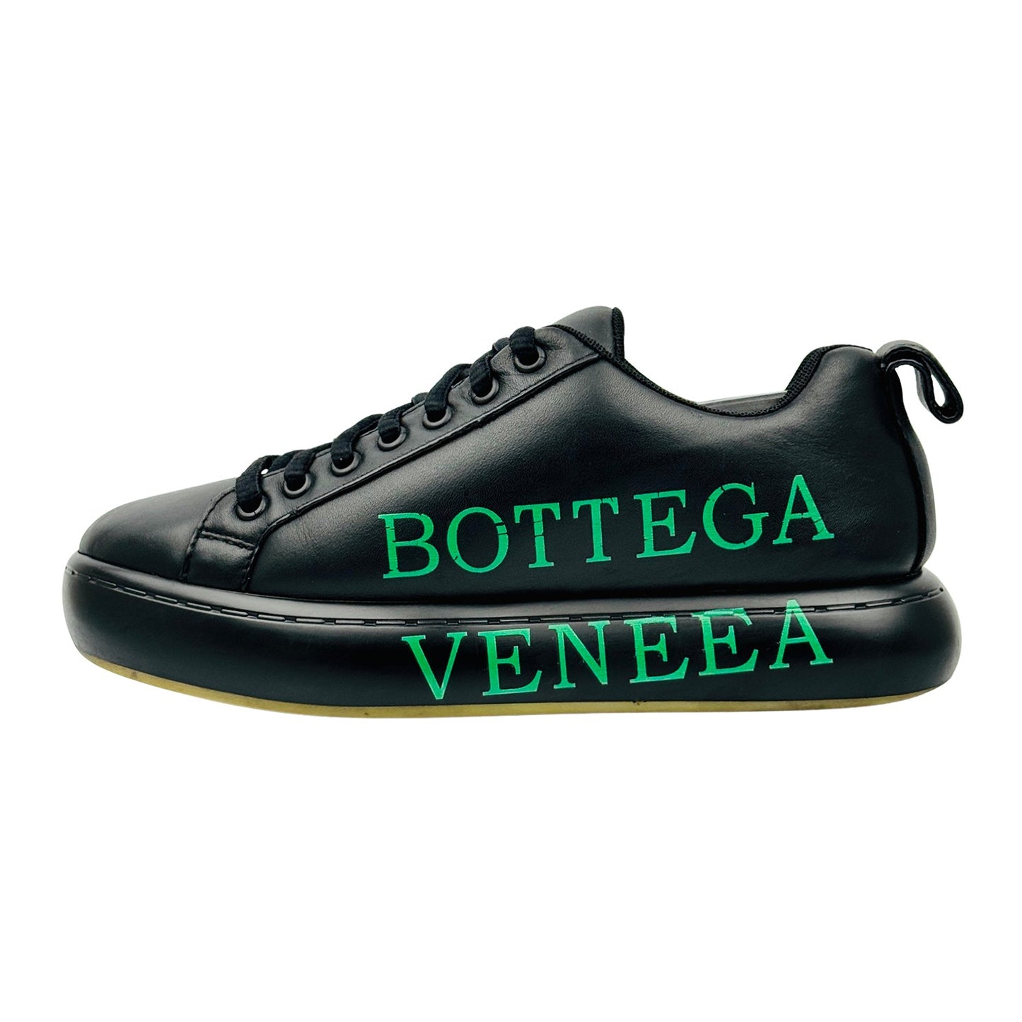Bottega Veneta Pillow Black Sneakers (Size 40/40.5)