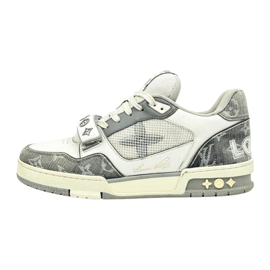 Louis Vuitton Trainer 'Grey White' Sneakers (Size 41) - 1ADF0X