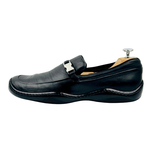 Prada Linea Rossa Sport Buckle Loafers (Size 40/40.5)
