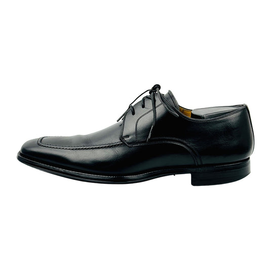 Magnanni Men's Pardo Black Derby Shoes (Size 41) - 13723