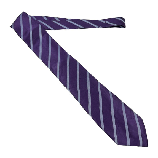 Thomas Pink Purple 'Diagonal Stripes' Tie (Size Regular)
