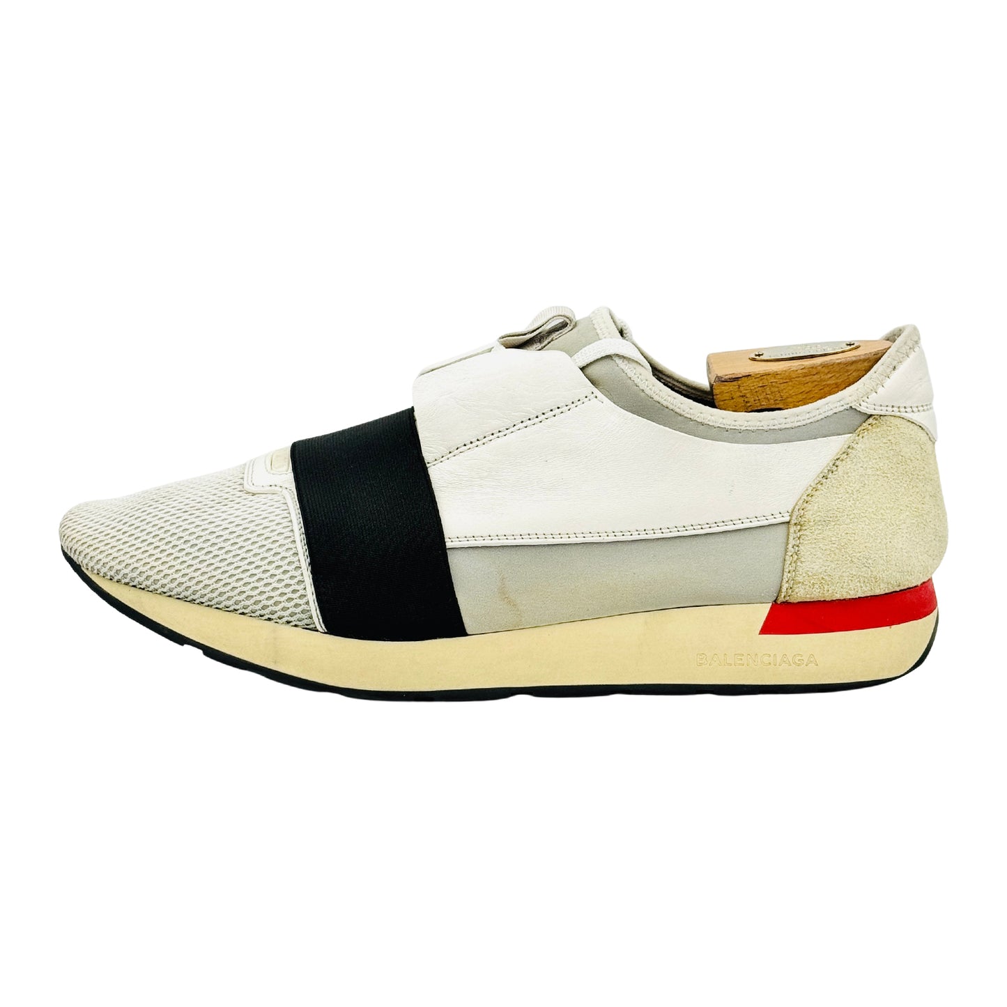 Balenciaga Race Runner Off-White Shoes (Size 44)
