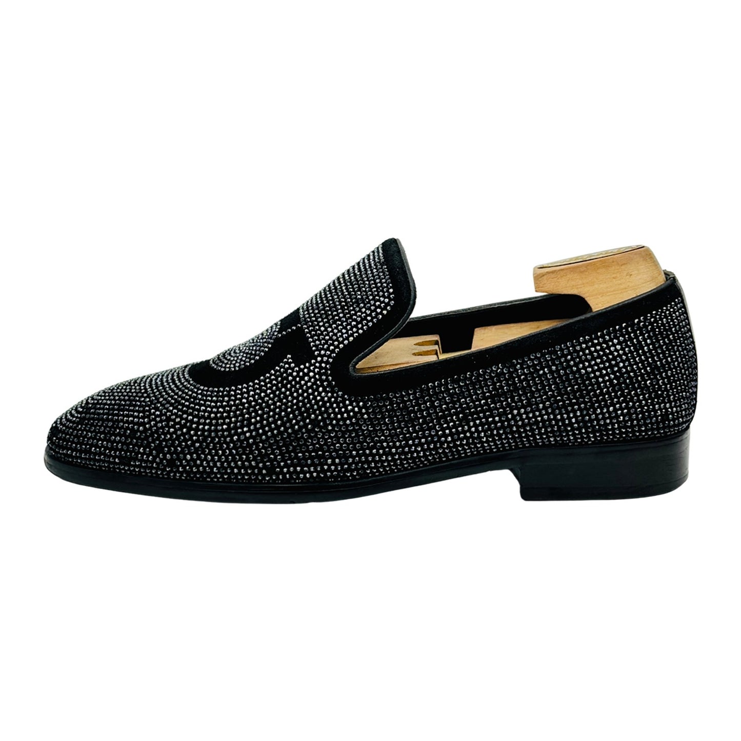 Salvatore Ferragamo Crystal Embellished Loafers (Size 39.5/40)