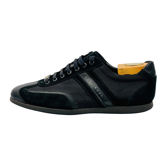 Hugo Boss Men's Stiven Black Sneakers (Size 43) - 50247608