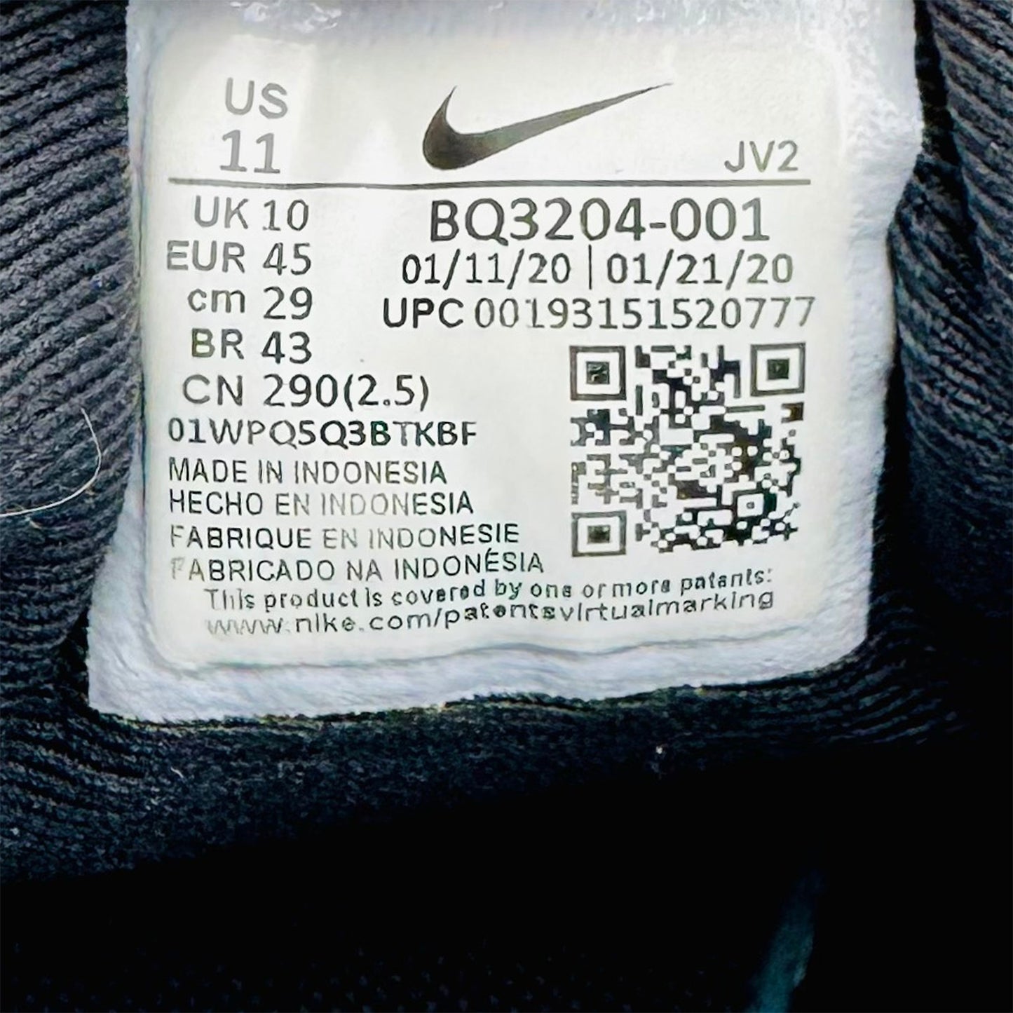 Nike Men's Revolution 5 Shoes (Size 45) -  BQ3204-001