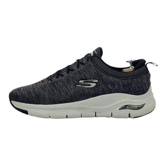 Skechers Arch Fit - Waveport Shoes (Size 45) - 232301 BKGY