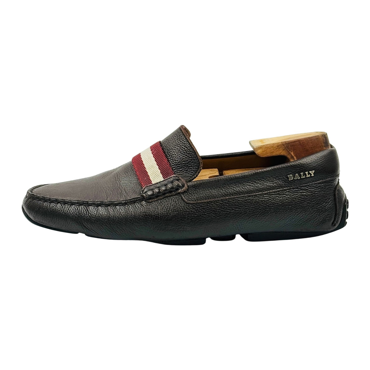 Bally Pearce Safari Brown Leather Loafers (Size 42) - 6206928