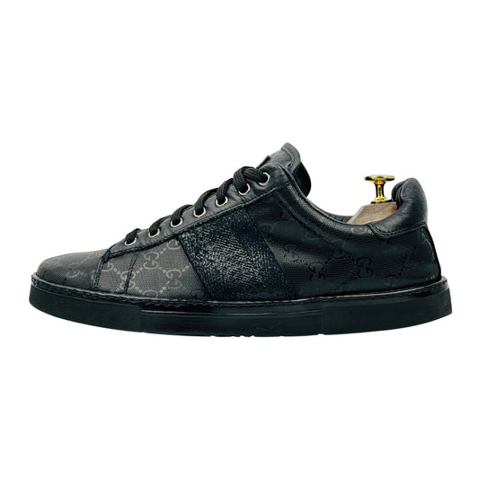 Gucci GG Guccissima Black Sneakers (Size 41/41.5) - 227988