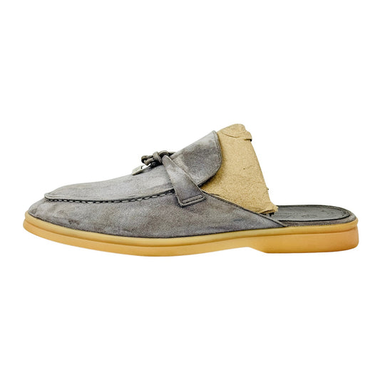 Loro Piana Babouche Charm Walk Mules (Size 41) - K53076