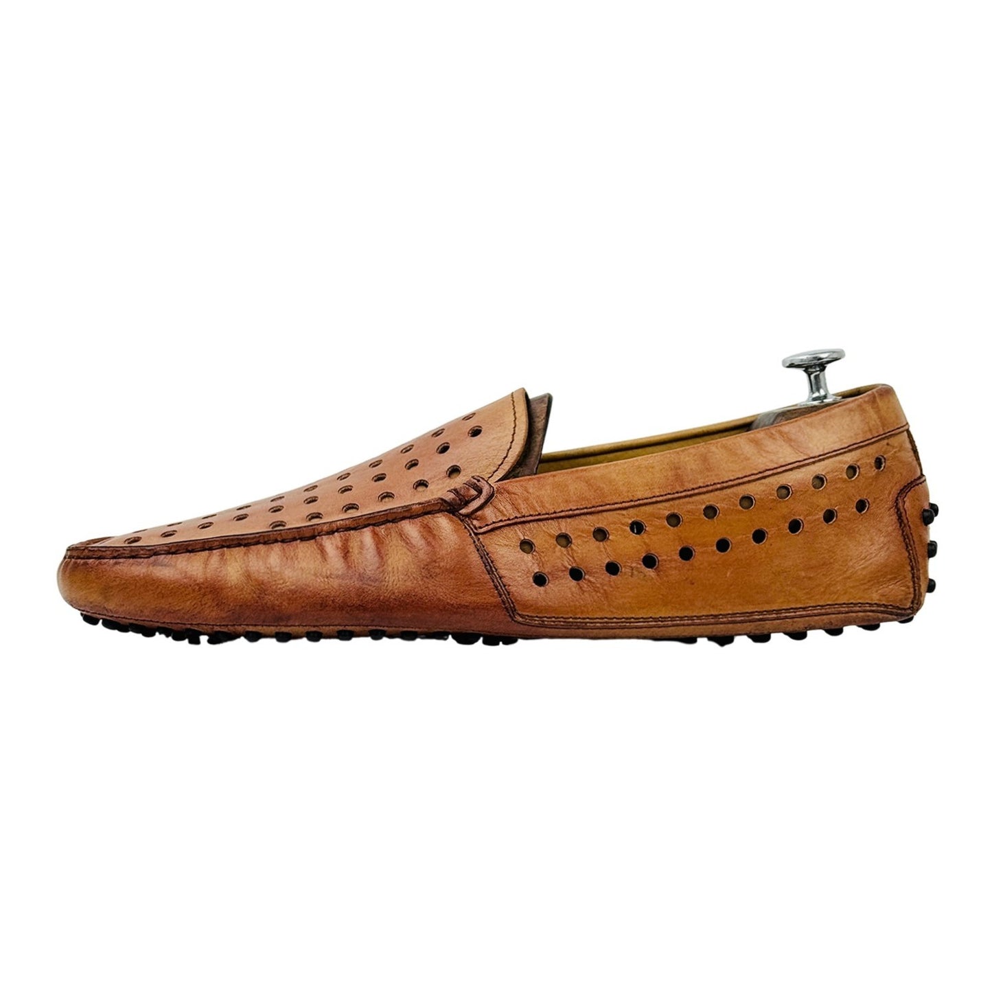 Tod’s Men's Perforated Leather Loafers (Size 45)