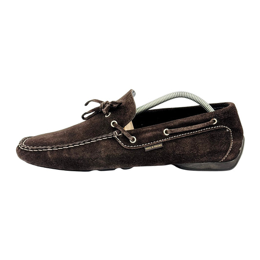 Paul & Shark Brown Tassel Suede Loafers (Size 44/44.5)