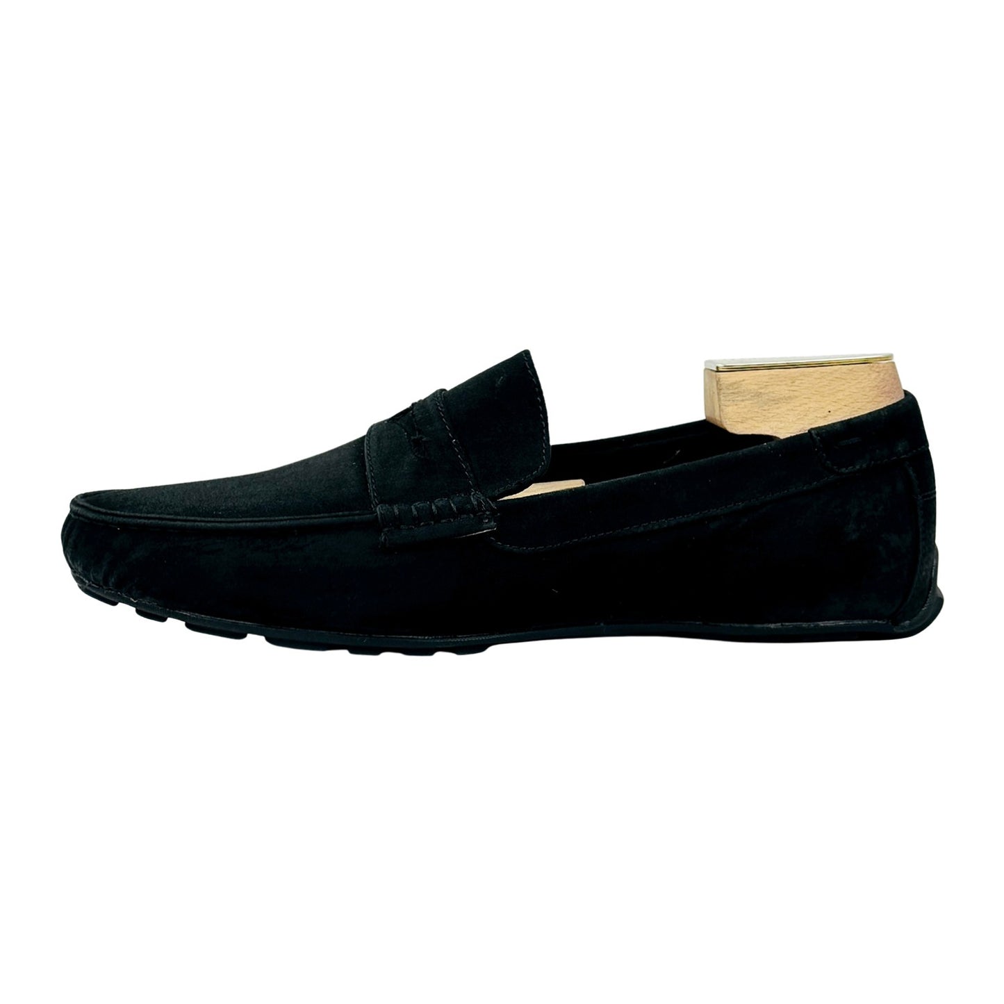 H&M Men's Black Penny Driving Loafers (Size 43.5/44)