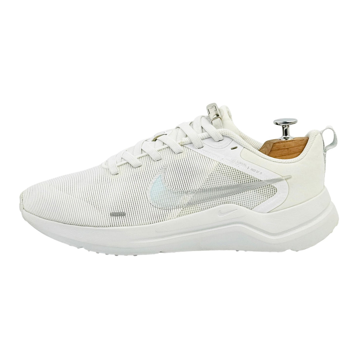 Nike Downshifter 12 White Shoes (Size 41) - DD9294-100