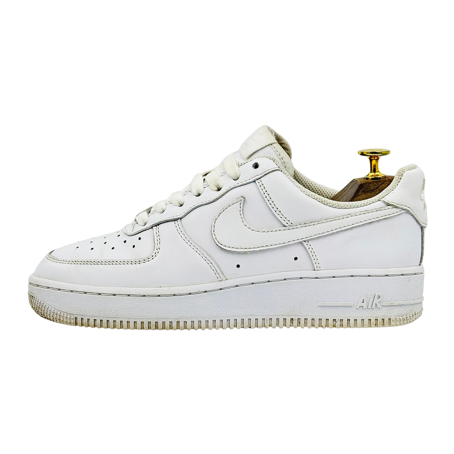 Nike Air Force 1 '07 White Sneakers (Size 38.5) - DD8959-100