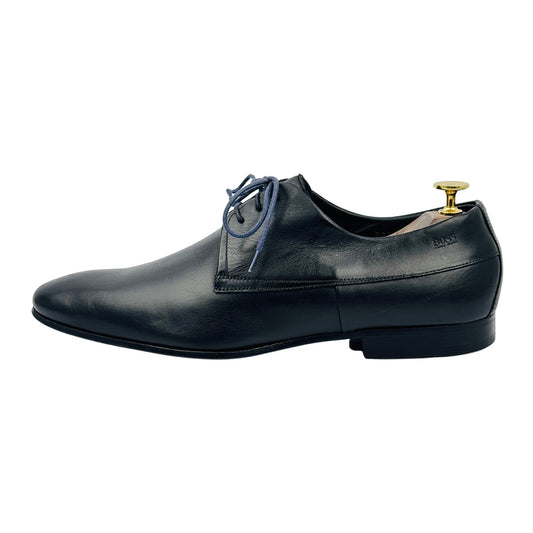 Hugo Boss Men's Black Leather Oxfords (Size 41.5/42)