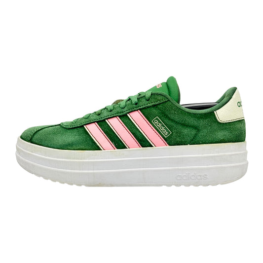 Adidas VL Court Bold Green Shoes (Size 39.5) - IH0365