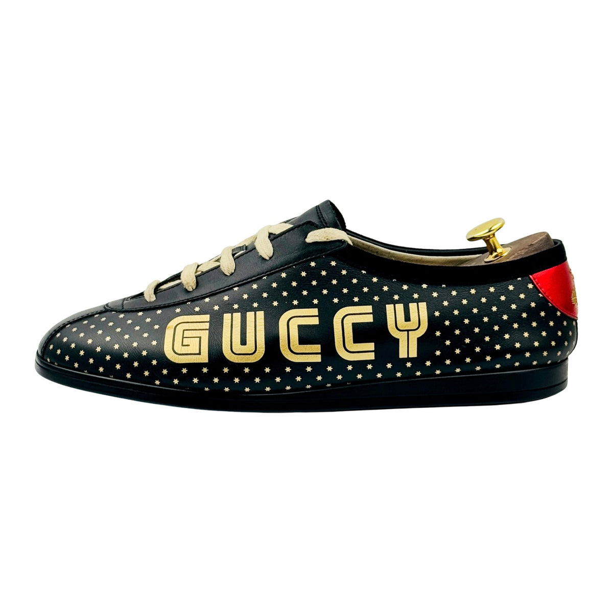 Gucci Falacer Low 'Guccy Print' Sneakers (Size 42.5) - 519723-0G270-1079