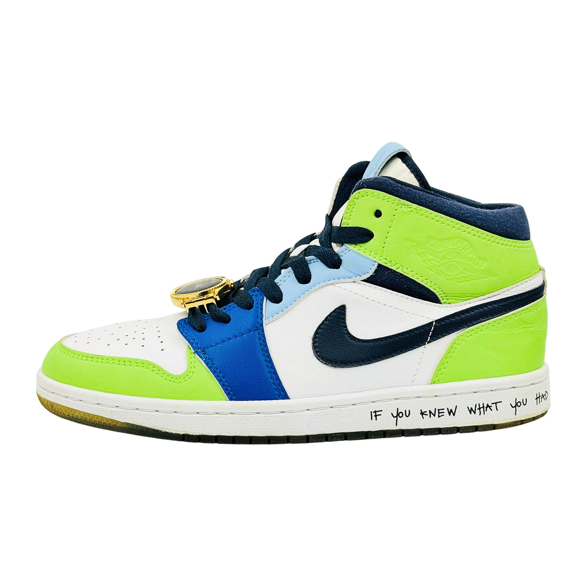 Nike Melody Ehsani x Air Jordan 1 Mid Sneakers (Size 41) - CQ7629-100