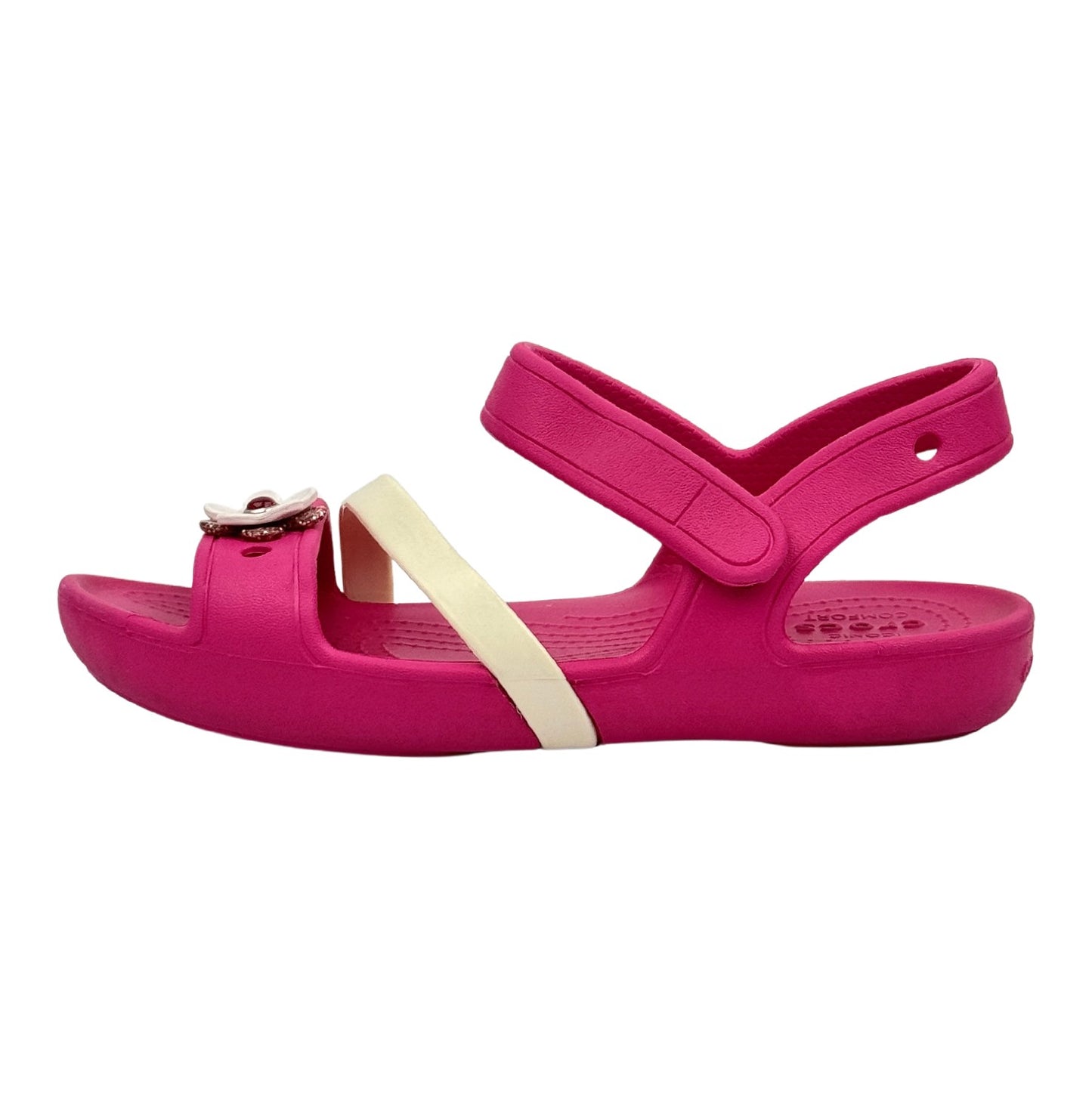 Crocs Lina Charm Sandals (Size 32/33) - 205530