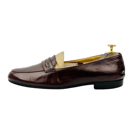 Salvatore Ferragamo Men's Brown Leather Loafers (Size 43)
