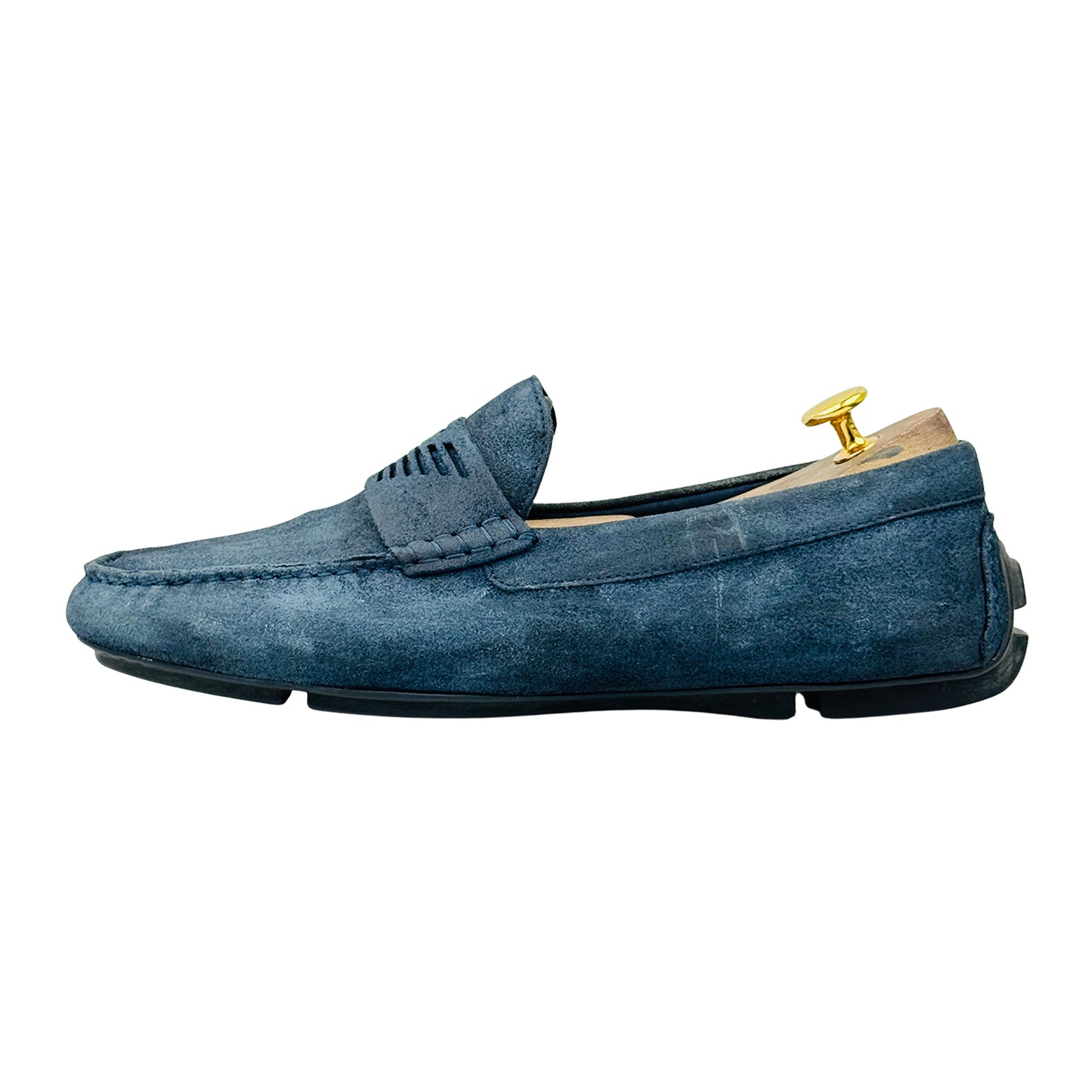 Emporio Armani Navy Blue Loafers (Size 43) - X4B113 XF188