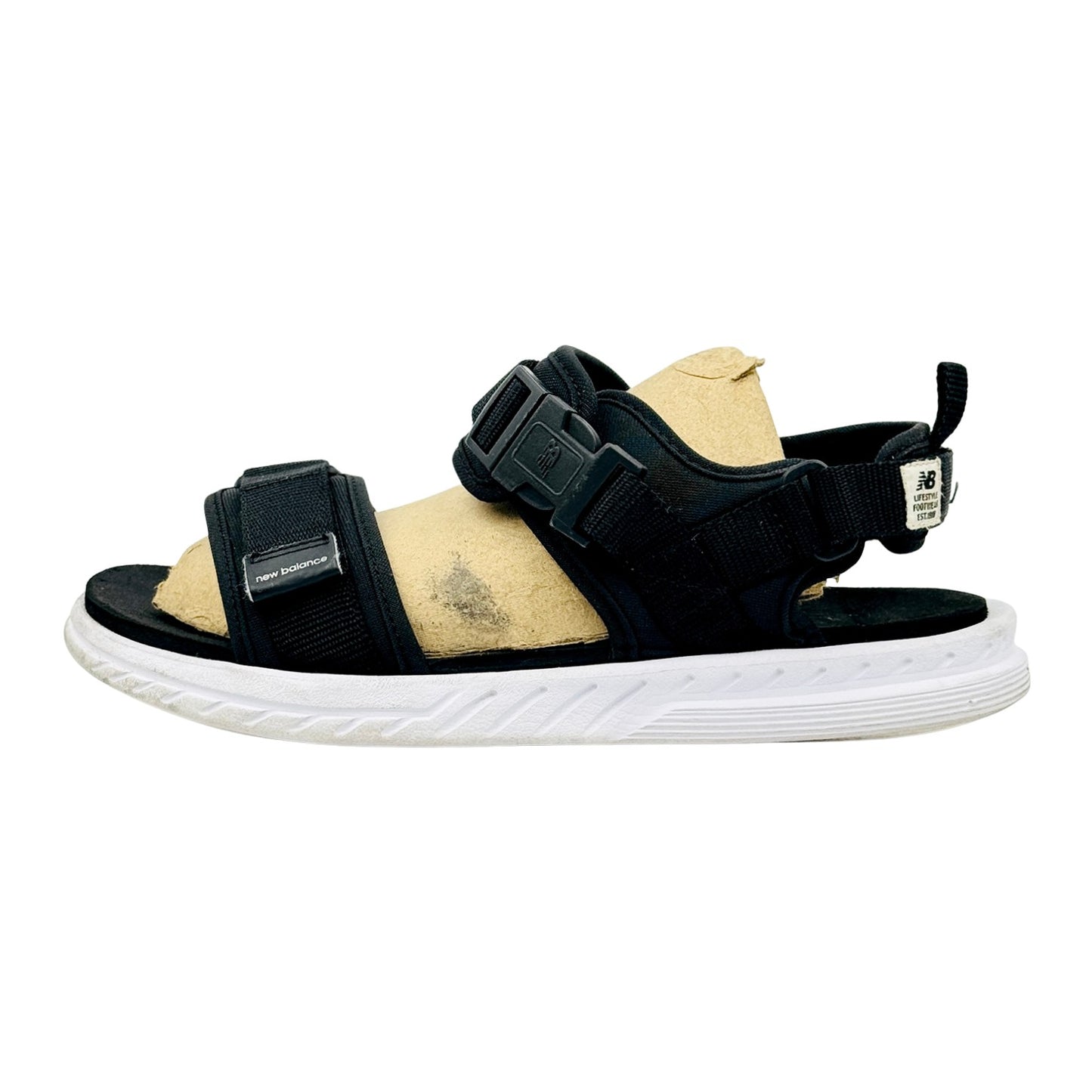 New Balance 600 Black EVA Sandals (Size 39.5) - SDL600BK