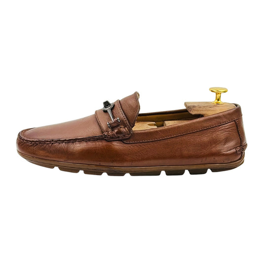 Coach Mott Driver Brown Loafers (Size 40/40.5) - FG2984