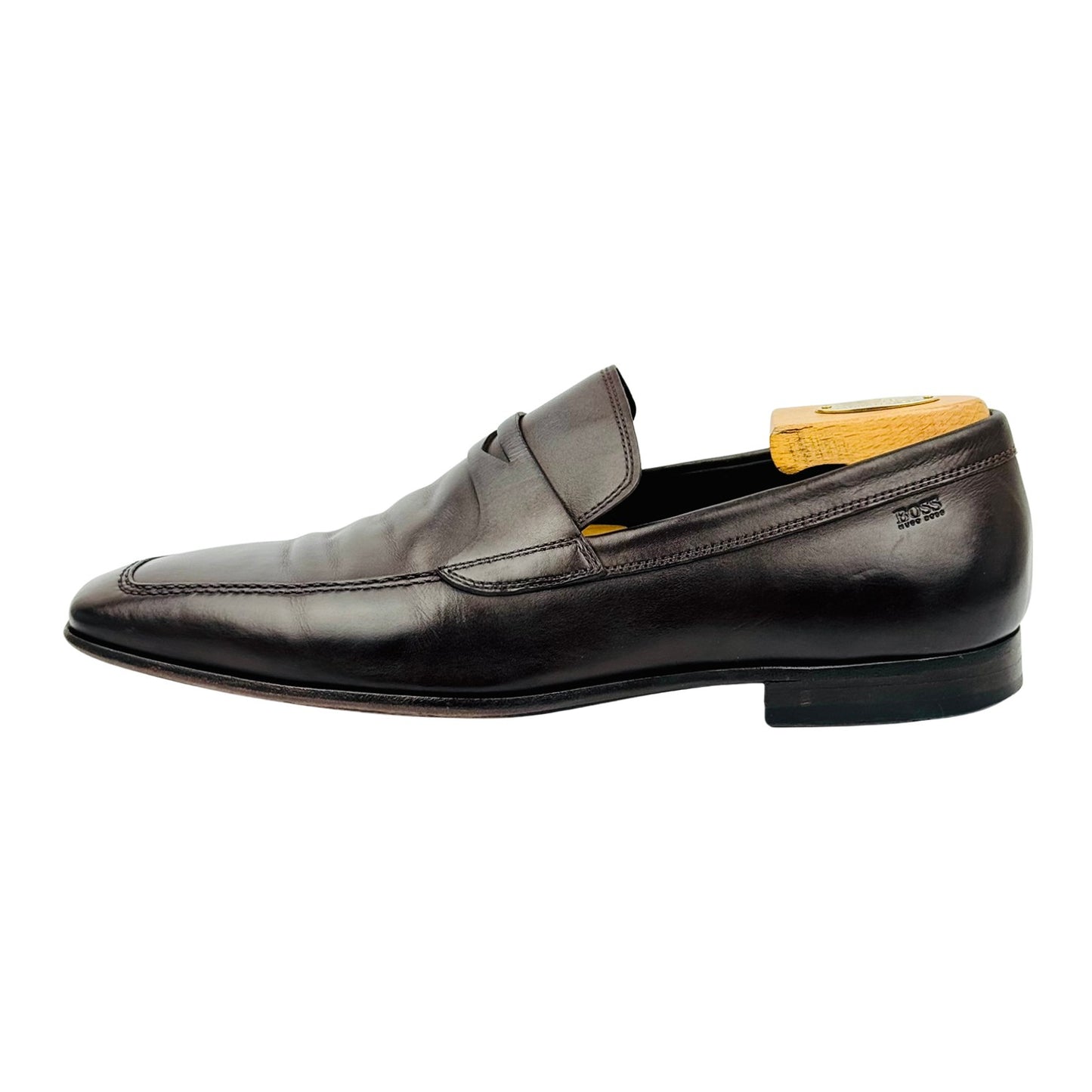 Hugo Boss Men's Brown Italian Loafer (Size 42.5)