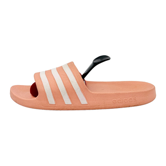 Adidas Pink Adilette Comfort Slides (Size 39/39.5)