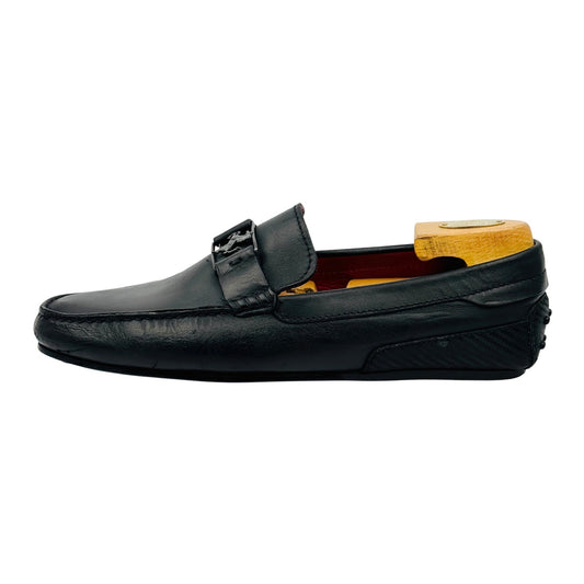 Tod's Ferrari City Gommino Black Loafers (Size 43)