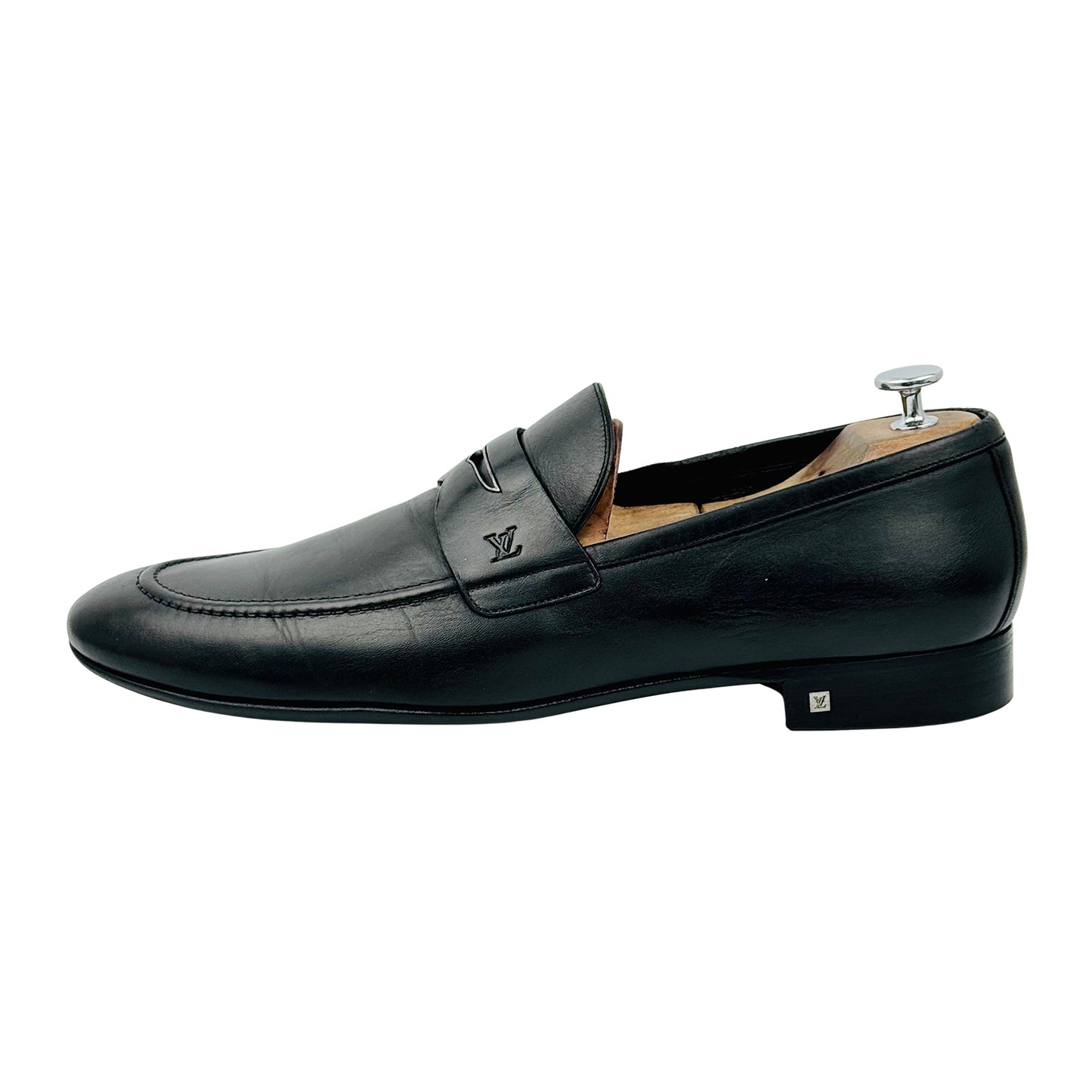 Louis Vuitton Men's Griffith Black Loafers (Size 45/45.5)