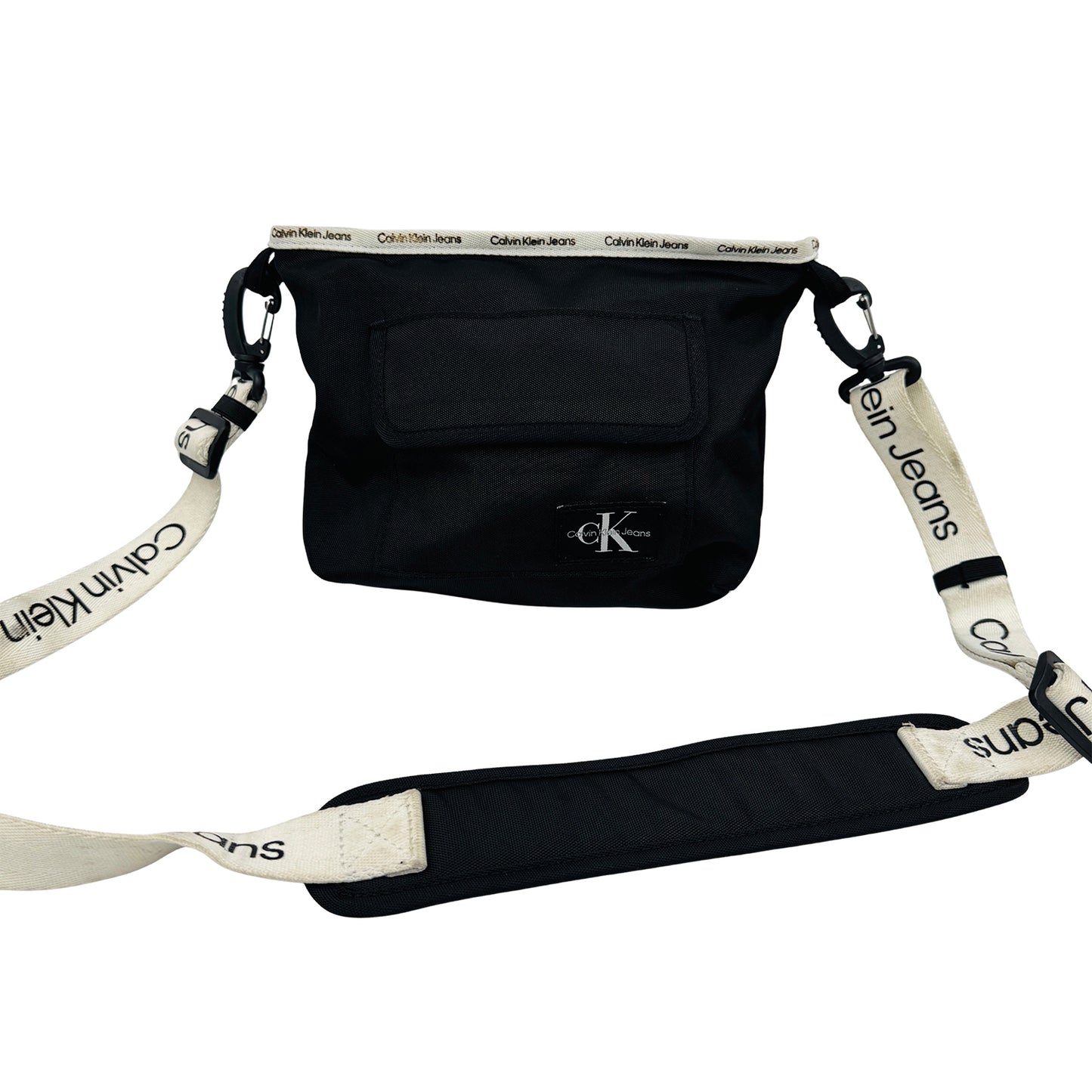 Calvin Klein Black Polyester Cross Body Bag - IU0IU00311